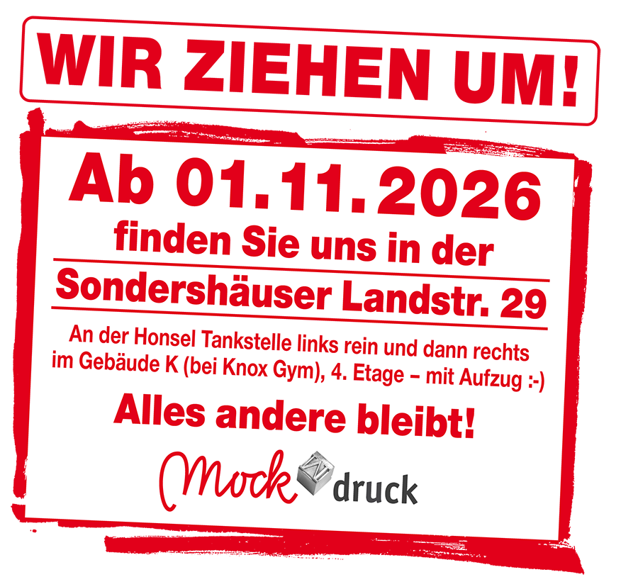 wir ziehen um!